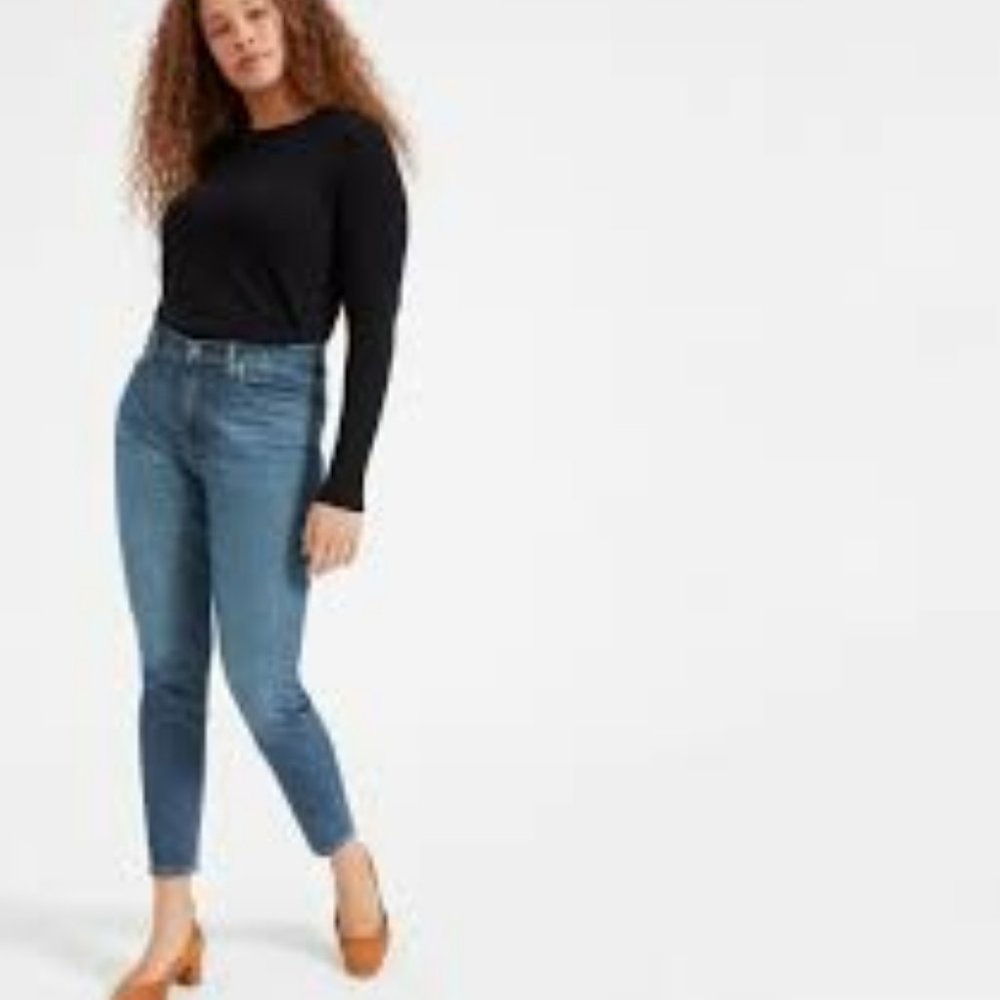 Everlane High Rise Skinny Jean — Ankle — 27